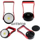 Lampa de Lucru Rotunda cu COB LED 3W cu Magnet, Suport si Agatatoare