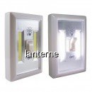 Lanterna 2x1W COB LED tip Intrerupator Fara Fir pe Baterii SXA01 19C006 XXM