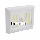 Lanterna 4x1W COB LED tip Intrerupator Fara Fir pe Baterii 19C007 XXM