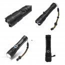 Lanterna 5 Moduri de Lumina cu LED P50 si Zoom SY1605 19A081 XXM