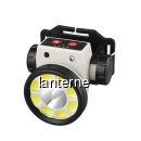 Lanterna Cap Frontala COB LED Senzor, Magnet, Acumulator, USB-C LY004