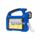 Lanterna de mana incarcare solara si USB 3 moduri de intensitate Zilan ZTS8980