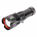 Lanterna de mana LED 5 moduri de intensitate a luminii USB Zilan ZTS8999