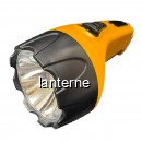 Lanterna Galbena Reincarcabila LED 220V cu Stecher Incorporat 9088