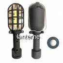 Lanterna Lampa Lucru COB LED 5W cu Magnet si Agatatoare pe Baterii