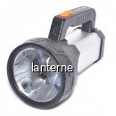 Lanterna Laser LED 50W+50W SMD Panou Lateral cu Acumulator 220V TDT21 XXM