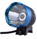 Lanterna LED 5W Frontala si de Bicicleta cu 4 Acumulatori 18650