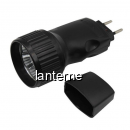 Lanterna de Mana Reincarcabila cu LEDuri, Stecher Incorporat 220V, Plastic 528 CGS
