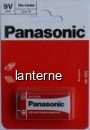 Panasonic baterie 9v zinc carbon 1 buc la blister