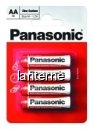 Panasonic baterii r6 aa zinc carbon 4 buc la blister