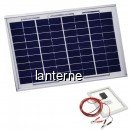 Panou Solar Fotovoltaic 50W 36 Celule 67x54cm Cablu Clesti 12V