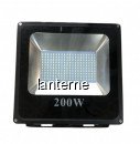 Proiector LED SMD 200W Slim Alb Rece 6400K IP65 220V