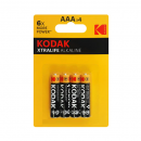 Set 4 Baterii Alkaline Kodak Xtralife LR03 AAA 9B006 XXM BEST SELLER