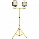 Stativ Trepied Metalic fara Alimentare pt.2 Proiectoare LED / Halogen