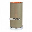 Veioza cu Baza Metalica E14 max. 40W 12x24cm LB7271 MARO TAUPE